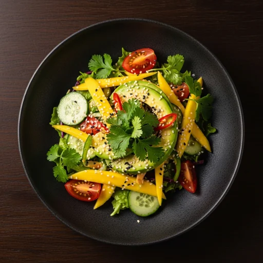 Avocado-Mango-Salat Vegan