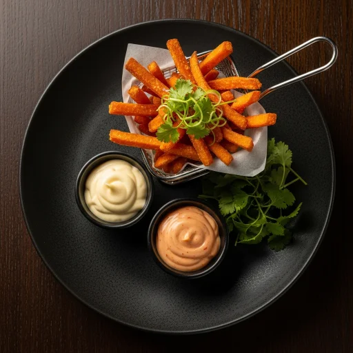 Süßkartoffelpommes